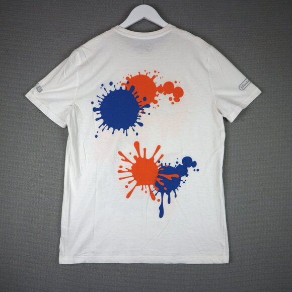 2015 Splatoon Nintendo All over Print Graphic Tee Mens Large - Picture 2 of 8